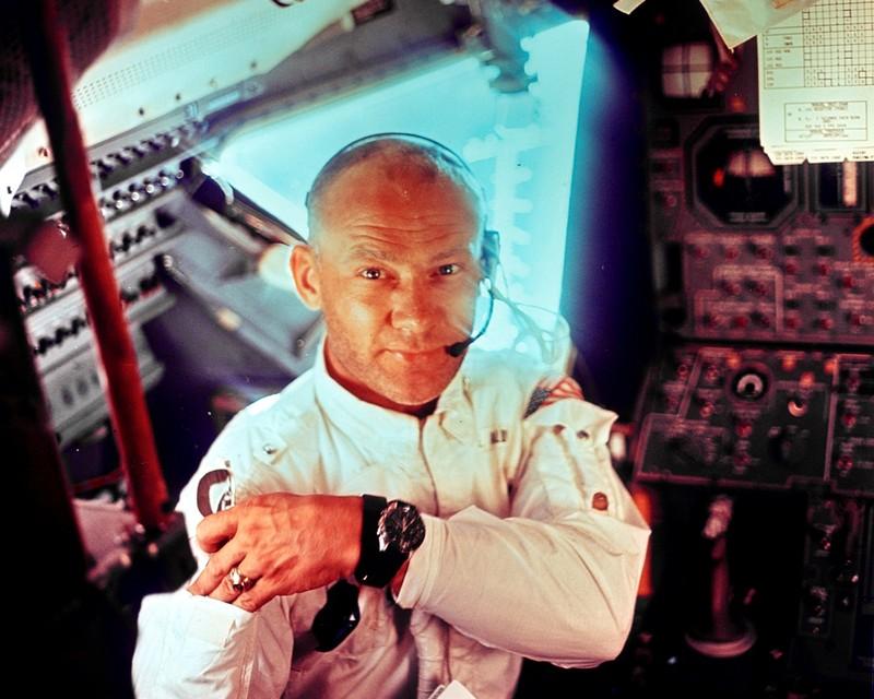 Buzz Aldrin second man on moon recalls magnificent desolation