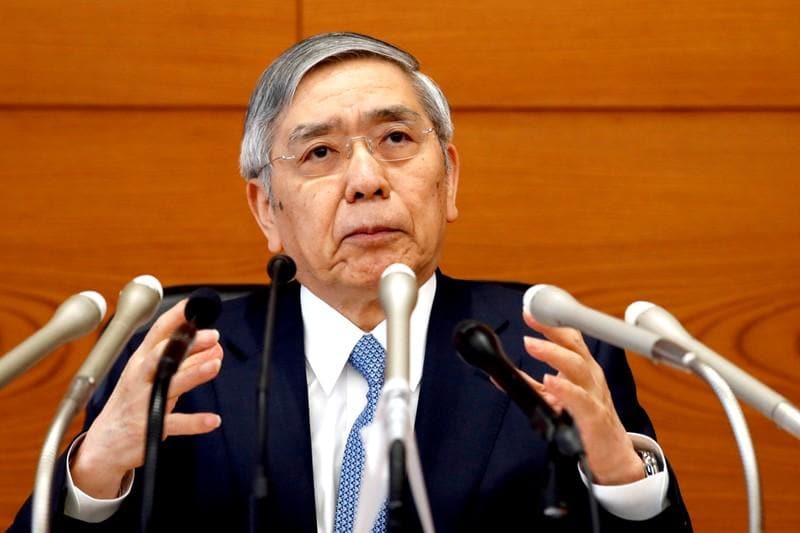BOJs Kuroda says will mull impact of global uncertainty on economy