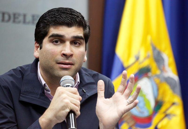 Ecuadors vice president resigns after leading state COVID19 response