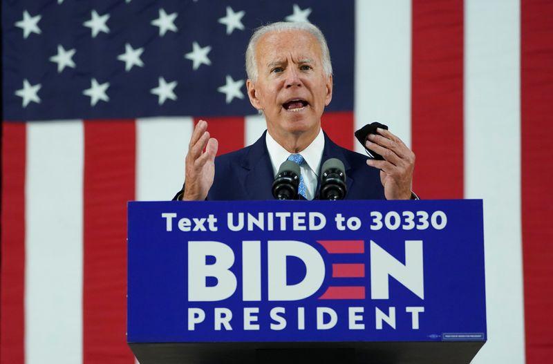 Biden previews manufacturing plan to counter America First president