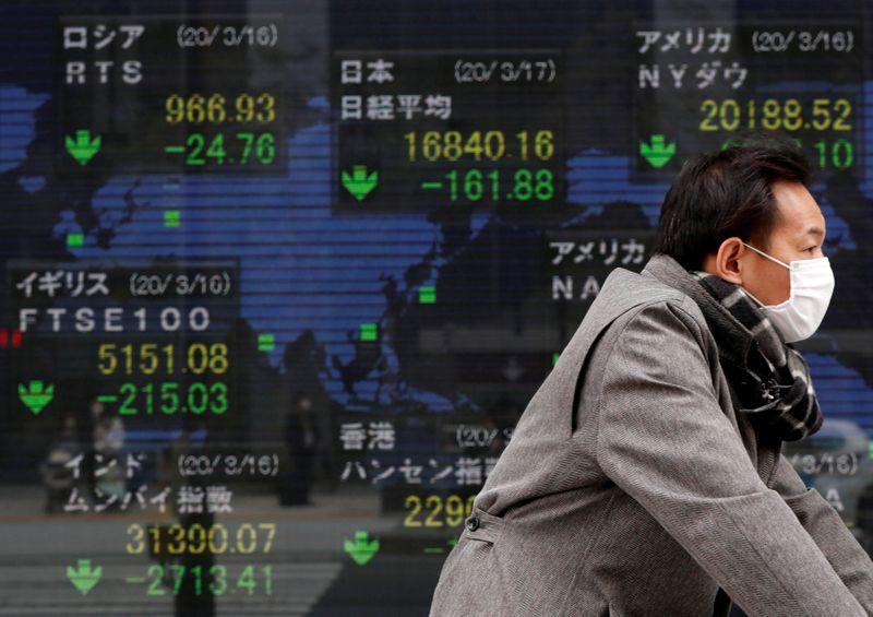 Asian shares mixed as corporate earnings loom