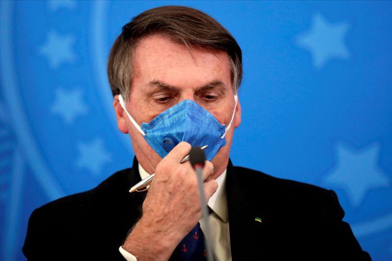 Brazils Bolsonaro in good health after positive coronavirus test press office says