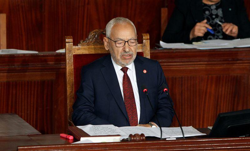 Five Tunisian parties seek to oust Ghanouchi as parliament speaker