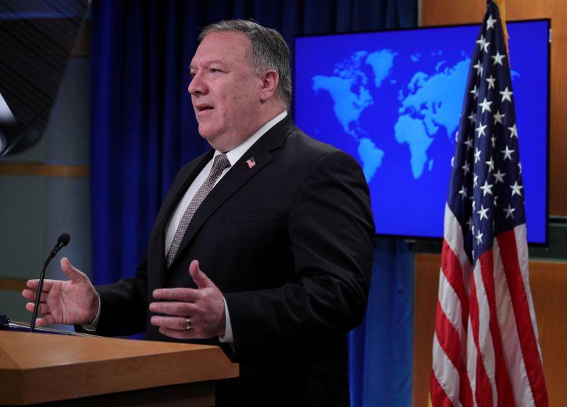 Pompeo says US gravely concerned by Lam warning on Hong Kong primary elections
