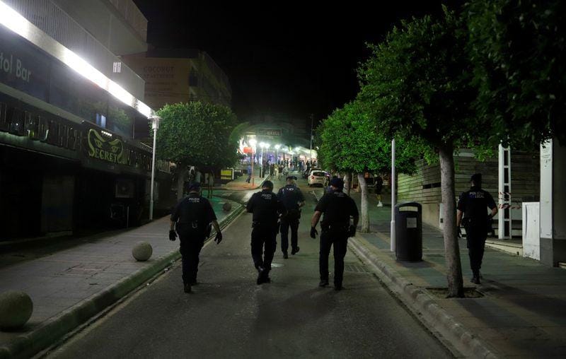Cracking down on drunken crowds Mallorca shuts party streets