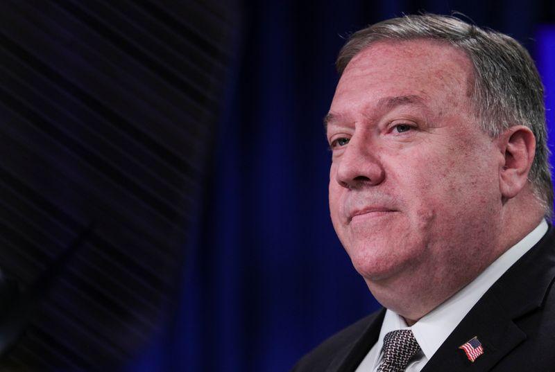 Pompeo says US to impose visa curbs on Huawei over rights