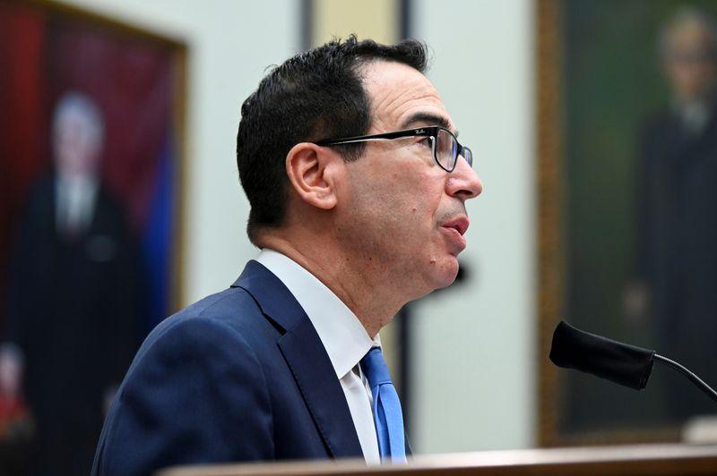 Treasurys Mnuchin open to blanket forgiveness for smaller business relief loans