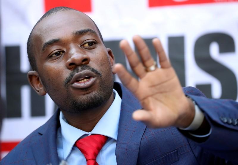 Zimbabwe's Chamisa challenges election result; inauguration halted Zimbabwe's Chamisa challenges election result; inauguration halted