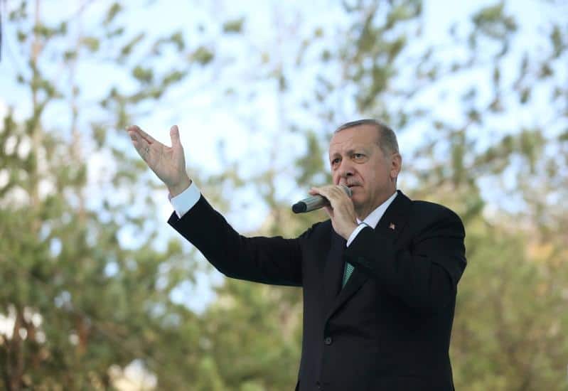 Turkey is a ’target of economic war’, Erdogan says