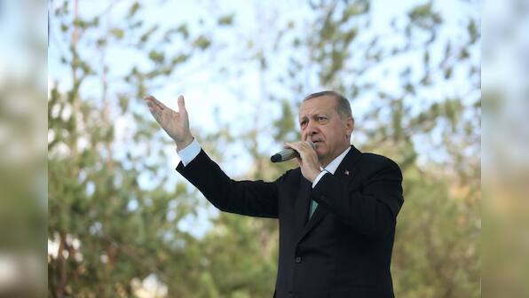 Turkey is a 'target of economic war', Erdogan says