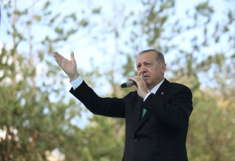 Turkey is a 'target of economic war', Erdogan says Turkey is a 'target of economic war', Erdogan says