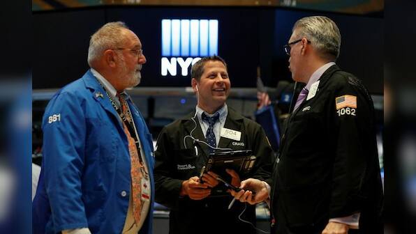 Wall Street rebounds as Walmart beats, trade worries ease