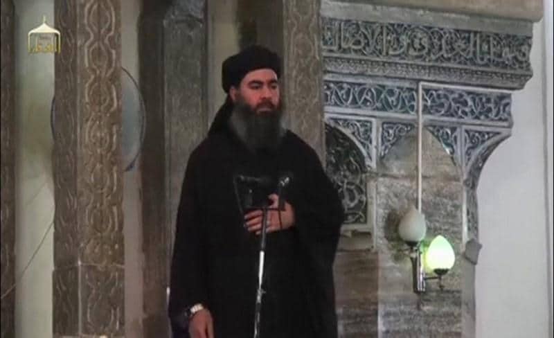 Islamic State chief in rare speech urges followers to fight on