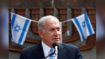 At Dimona reactor, Netanyahu warns Israel's foes they risk ruin