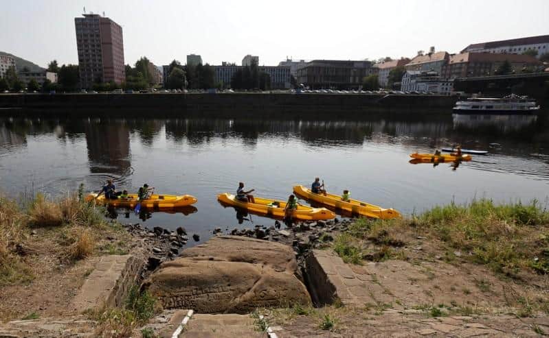 Drought uncovers once-dreaded 'Hunger Stones' in Czech river Drought uncovers once-dreaded ‘Hunger Stones’ in Czech river