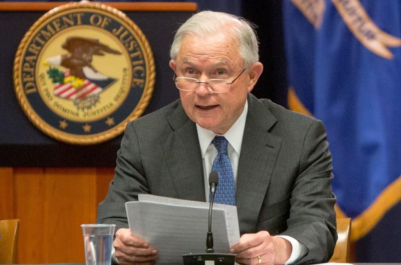 Trump says Attorney General Sessions safe in job at least until November