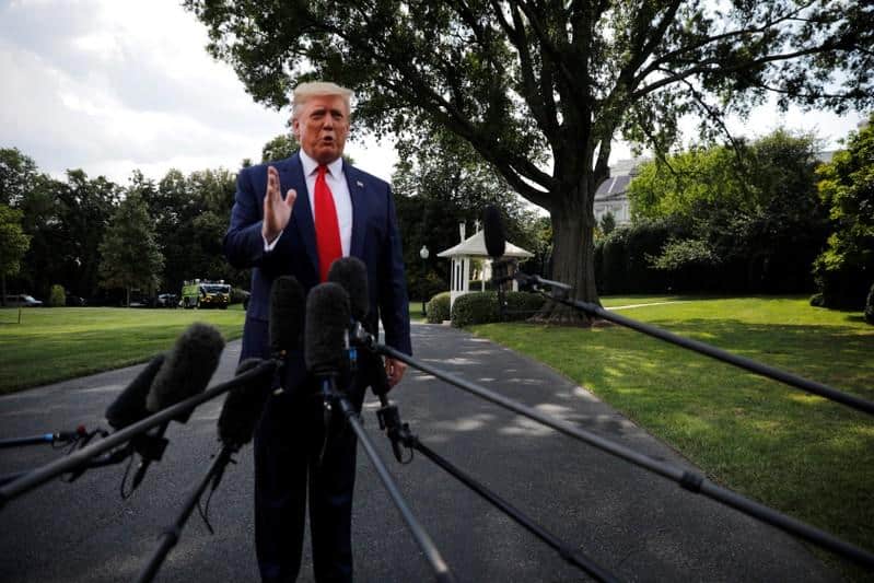 Trump says U.S. blockade or quarantine of Venezuela under consideration