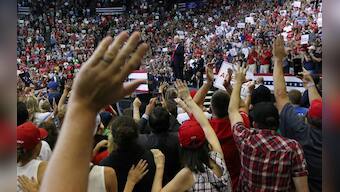 'Lock Her Up!' but no 'Send her Back!' chant at Trump rally in Ohio