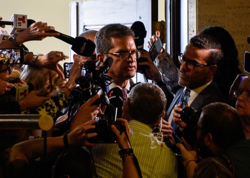 Puerto Rico governor swears in hand-picked successor; Senate leader outraged Puerto Rico governor swears in hand-picked successor; Senate leader outraged