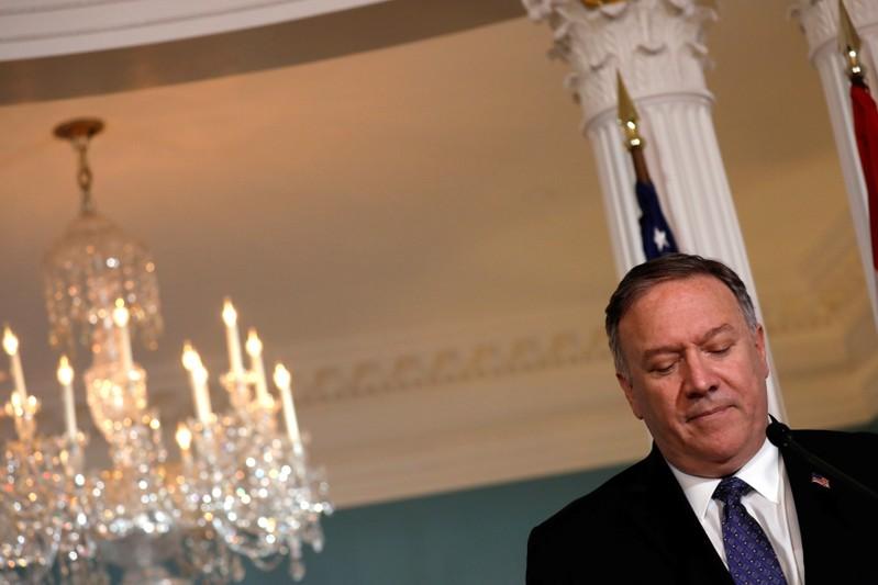 Release of Iranian tanker 'unfortunate': U.S. Secretary of State Pompeo Release of Iranian tanker 'unfortunate': U.S. Secretary of State Pompeo