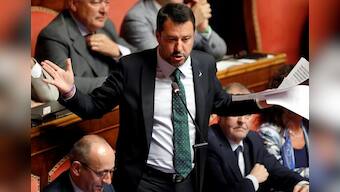 Italy president begins talks to seek way out of government crisis