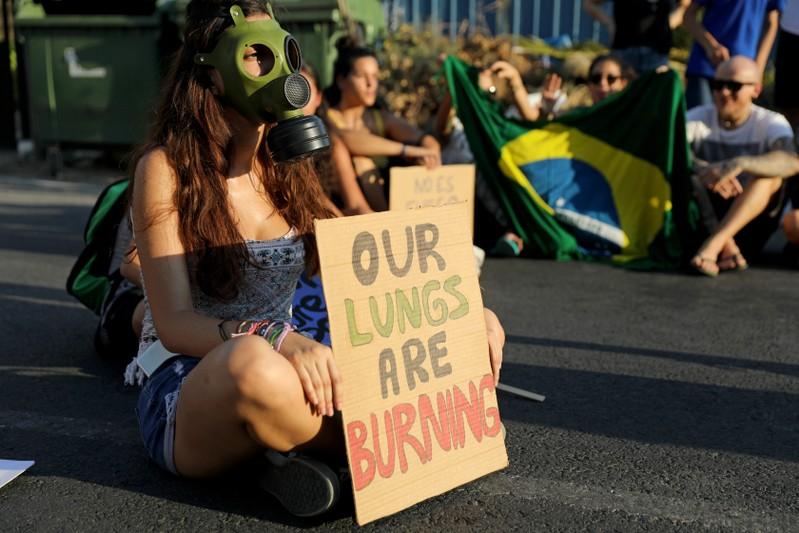 Facing global pressure, Brazil's Bolsonaro may send army to curb Amazon fires Facing global pressure, Brazil's Bolsonaro may send army to curb Amazon fires