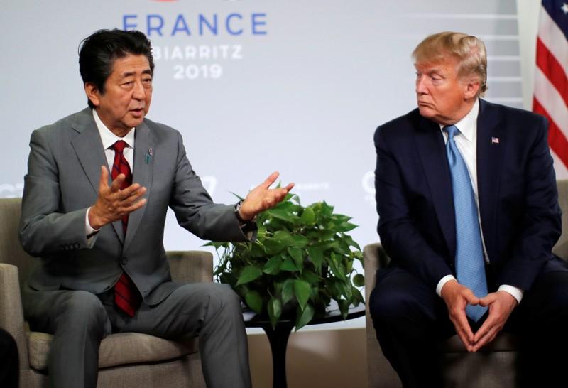 Trump Abe say US and Japan have agreed in principle on trade deal