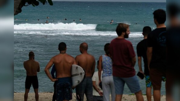 Trump slams 'corrupt' Puerto Rico as Hurricane Dorian skirts island