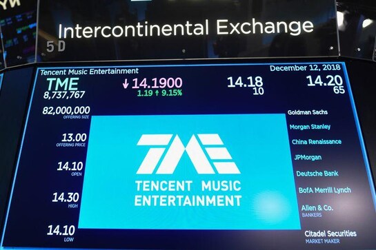 Tencent Music executive says 'premature' to speculate over U.S. delisting Tencent Music executive says 'premature' to speculate over U.S. delisting