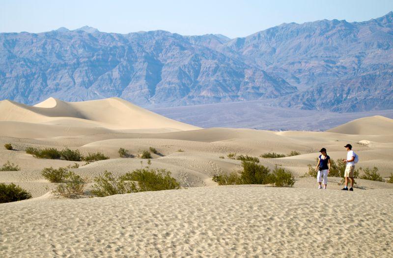 World temperature record set in Californias Death Valley