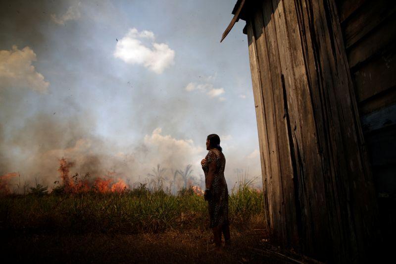 Surging fires threaten worlds largest wetland in Brazil