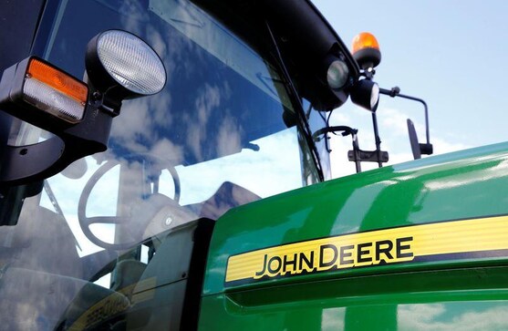 Deere's shares hit record high on earnings forecast upgrade Deere's shares hit record high on earnings forecast upgrade