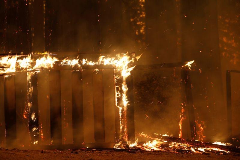 California battles 560 wildfires university threatened