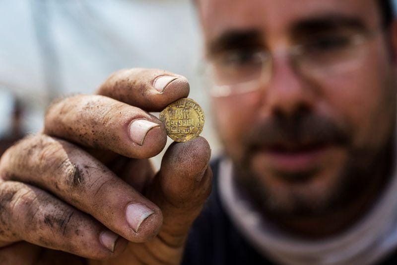 Trove of 1000yearold gold coins unearthed in Israel