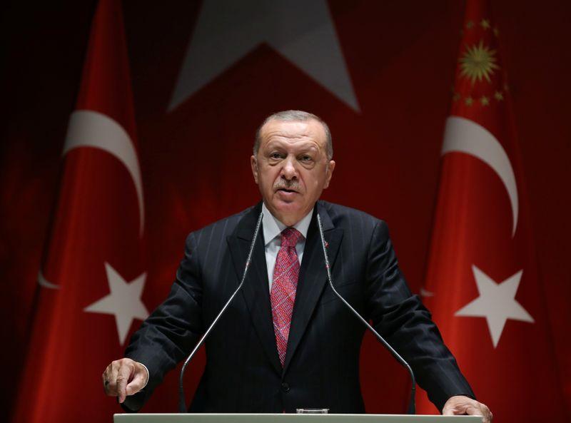 Erdogan says Greece sowing chaos in Mediterranean