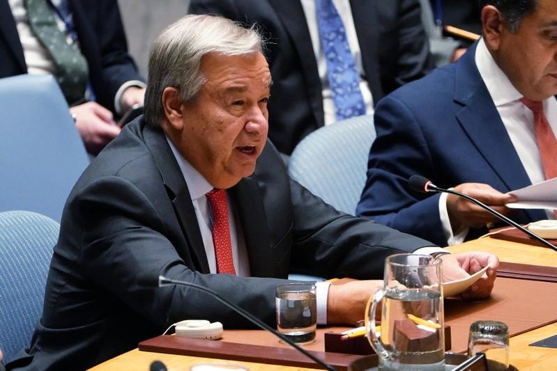 U.N. chief pushes for protection of civilians in Syria's Idlib U.N. chief pushes for protection of civilians in Syria's Idlib