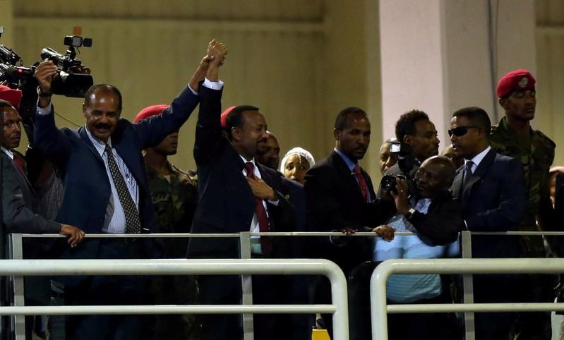 Ethiopian Eritrean leaders sign peace agreement in Jeddah