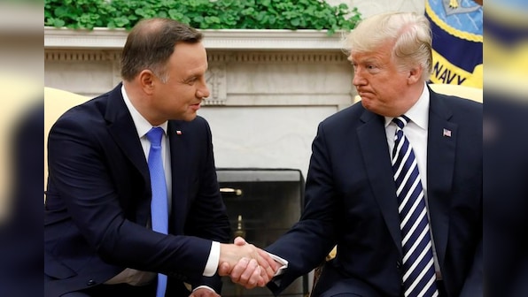 Donald Trump say Washington 'seriously' considering Poland's $2bn offer to set up US military base in country