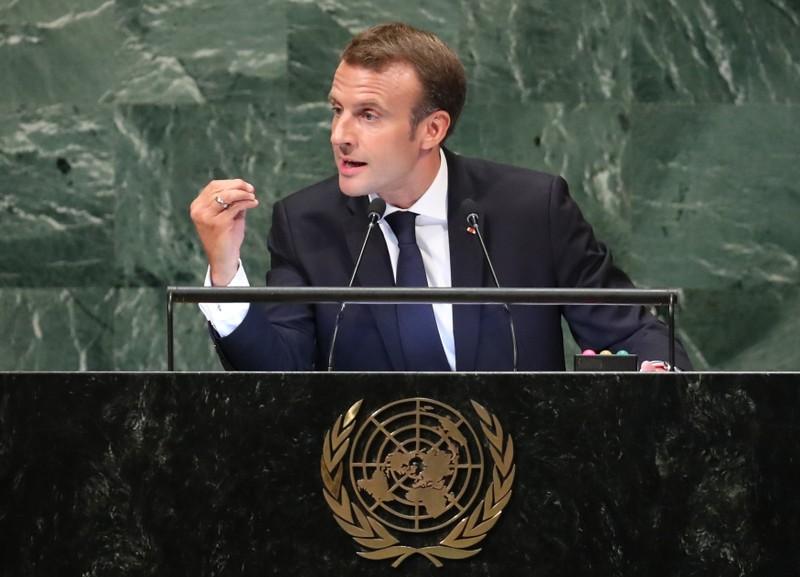 Macron says unilateral action on Mideast peace wont solve crisis