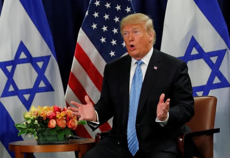 Trump says he wants twostate solution for Mideast conflict