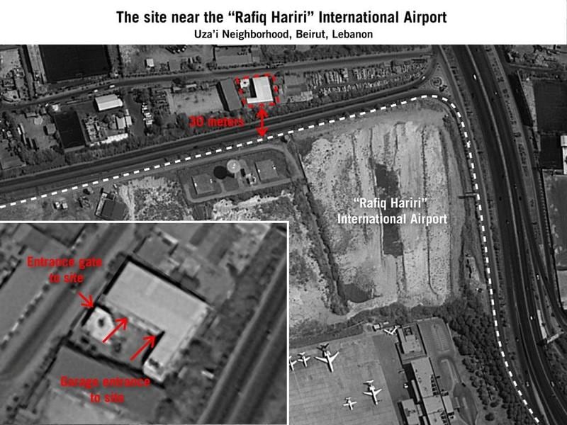 Israel releases images alleging Hezbollah missile project in Beirut