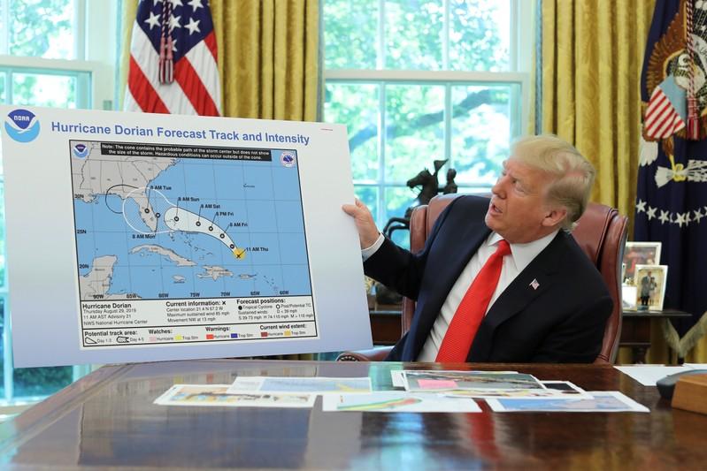 Sharpie-gate? Trump Shows Apparently Altered Hurricane Map-World News ...