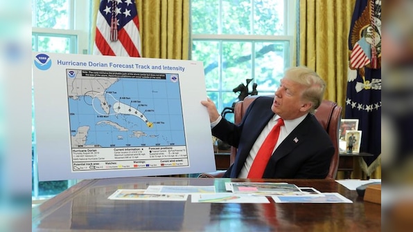Sharpie-gate? Trump shows apparently altered hurricane map