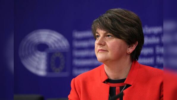 DUP leader Foster will not support Brexit deal that divides internal UK market