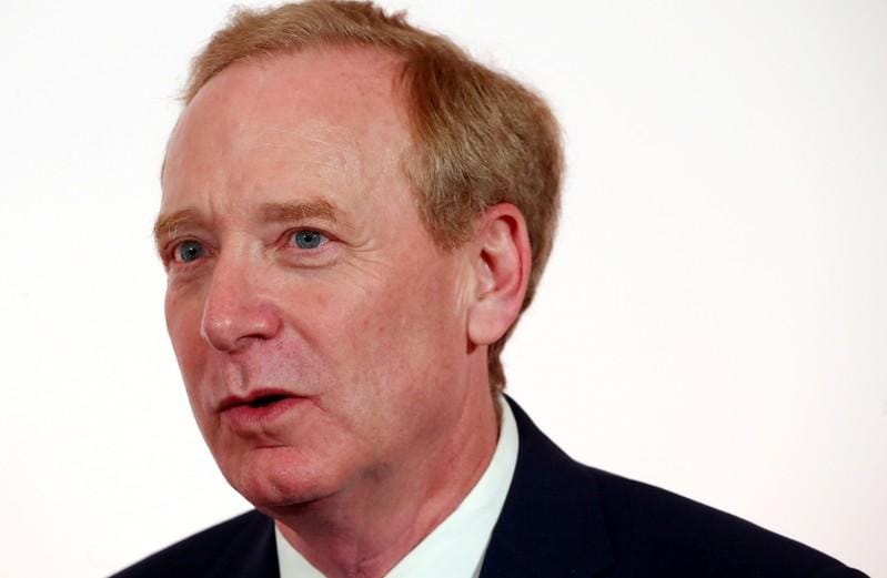 Microsoft's Brad Smith: Tech companies won't wait for U.S. to act on social media laws