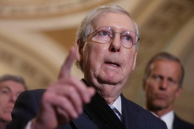 US Senate leader McConnell wants consequences on Iran for Saudi oil attack
