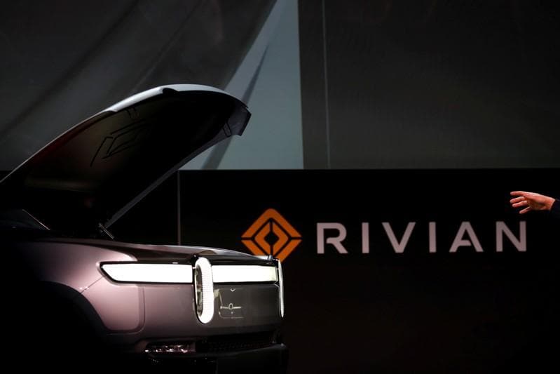 Electric vehicle startup Rivian gets a jolt from big Amazoncom van order