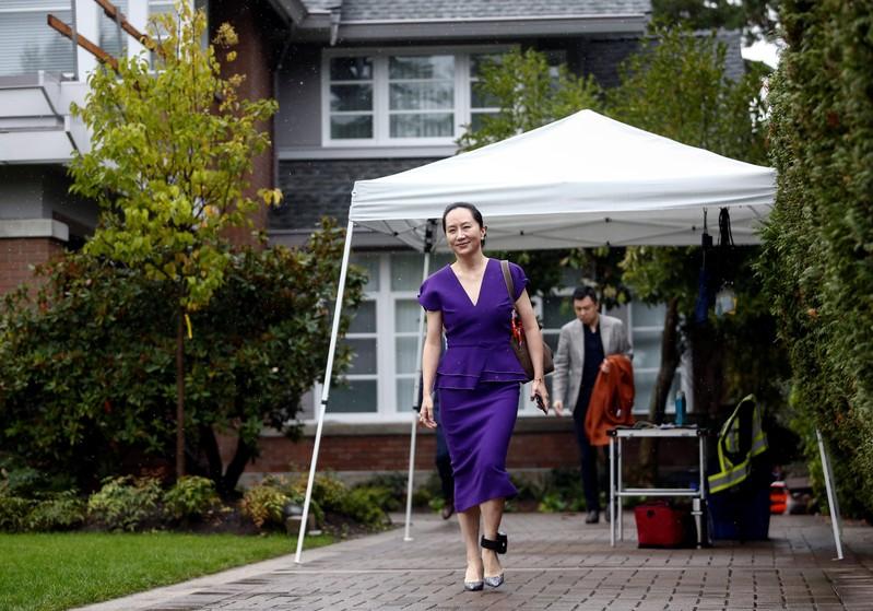 Huawei CFO arrives at Vancouver court for hearing expected to disclose arrest details Huawei CFO arrives at Vancouver court for hearing expected to disclose arrest details
