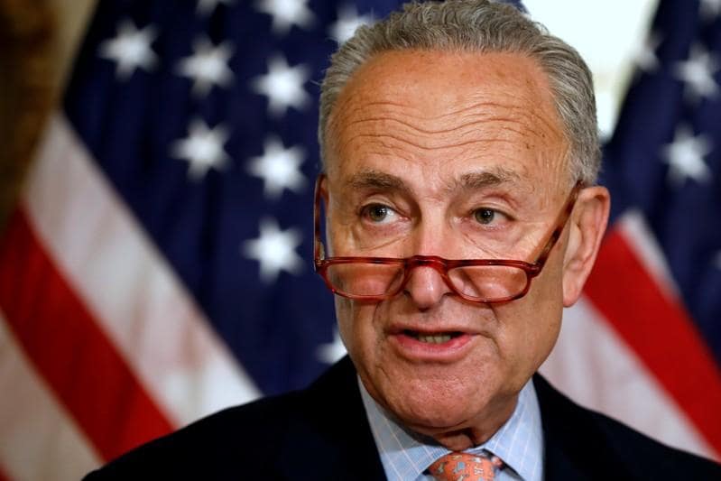 Senate Democratic leader calls on Republicans to subpoena Trump whistleblower complaint
