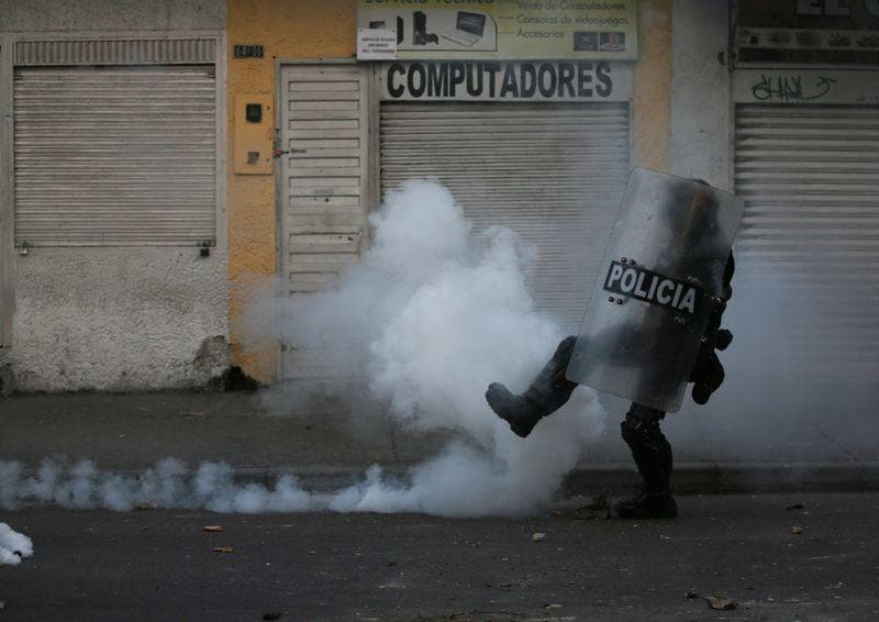 Eight dead in Colombian protests against police brutality